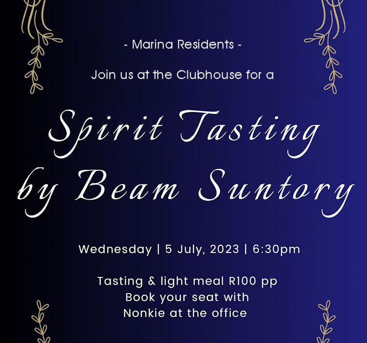 Marina Whiskey Tasting