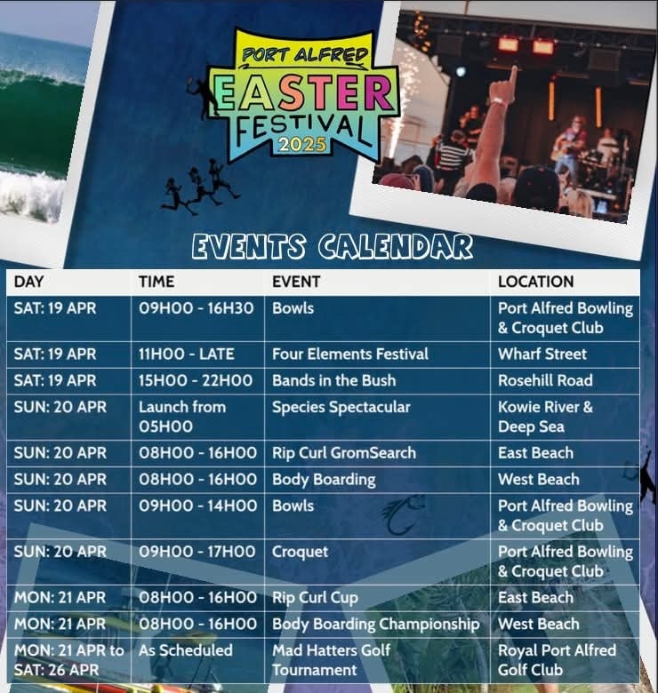PA Easter Festival 2025 calendar
